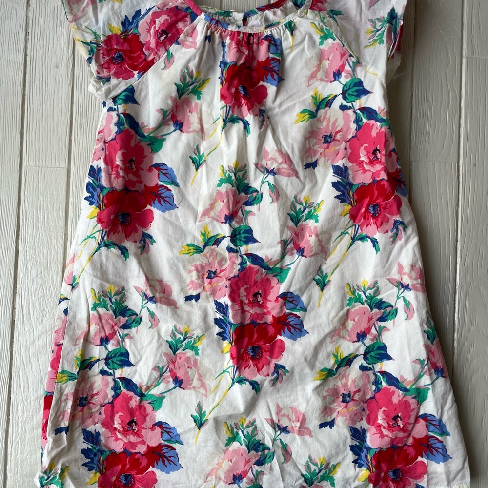 GAP Girls Dress Size 6 Floral Spring - Picture 2 of 6